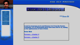 What Jesserichministries.com website looked like in 2020 (4 years ago)