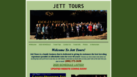 What Jett-tours-online.com website looked like in 2020 (4 years ago)