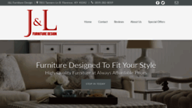 What Jlfurnituredesignflorence.com website looked like in 2020 (4 years ago)