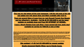 What Jrtjohn.com website looked like in 2020 (4 years ago)