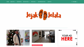 What Jejakjelata.com website looked like in 2020 (4 years ago)