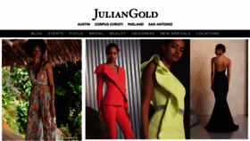 What Juliangold.com website looked like in 2020 (4 years ago)