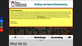 What Jeancunninghamconsulting.com website looked like in 2020 (4 years ago)