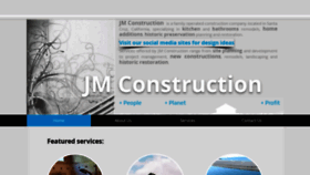 What Jmconstructionjlm.com website looked like in 2020 (4 years ago)