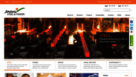 What Jindalsteelpower.com website looked like in 2020 (4 years ago)