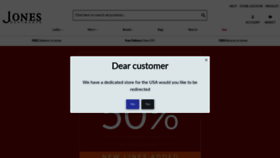 What Jonesbootmaker.com website looked like in 2020 (4 years ago)