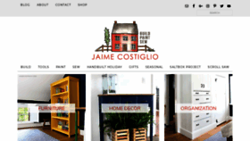 What Jaimecostiglio.com website looked like in 2020 (4 years ago)