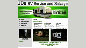 What Jdsrvserviceandsalvage.com website looked like in 2020 (4 years ago)