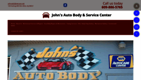 What Johnsautobodycapemay.com website looked like in 2020 (4 years ago)