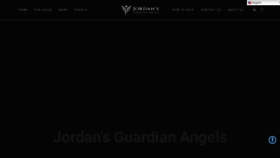 What Jordansguardianangels.org website looked like in 2020 (4 years ago)