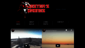 What Jestersdrones.com website looked like in 2020 (4 years ago)
