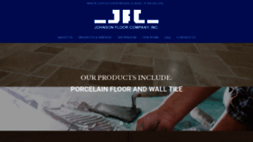 What Johnsonfloor.com website looked like in 2020 (4 years ago)