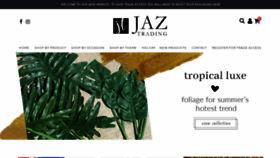 What Jaztrading.com website looked like in 2020 (4 years ago)