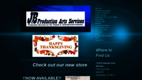 What Jandbproductionarts.com website looked like in 2020 (4 years ago)