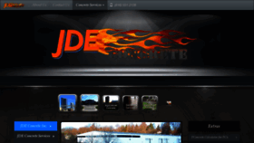 What Jde-concrete.com website looked like in 2020 (4 years ago)
