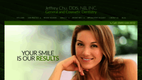What Jeffreychudds.com website looked like in 2020 (4 years ago)