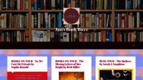 What Jansbookbuzz.com website looked like in 2020 (4 years ago)