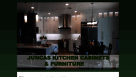What Juncaskitchencabinets.com website looked like in 2020 (4 years ago)