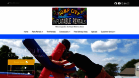 What Jumpcityinflatablerentals.com website looked like in 2020 (4 years ago)