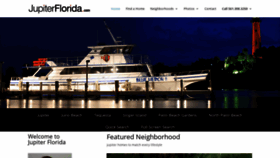 What Jupiterflorida.com website looked like in 2020 (4 years ago)
