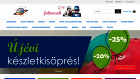 What Jatekbolygo.hu website looked like in 2020 (4 years ago)