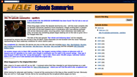 What Jag-summaries.blogspot.com website looked like in 2020 (4 years ago)