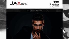 What Jaxcuts.net website looked like in 2020 (4 years ago)