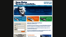 What Jonesmarine.com website looked like in 2020 (4 years ago)