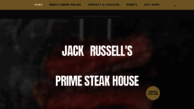 What Jackrussellssteakhouse.com website looked like in 2020 (4 years ago)