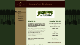 What Jeneanes.com website looked like in 2020 (4 years ago)