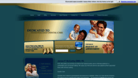 What Jamesmccarthydmd.com website looked like in 2020 (4 years ago)