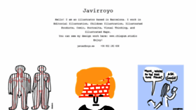 What Javirroyo.com website looked like in 2020 (4 years ago)