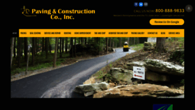 What Jrpavingandconstruction.com website looked like in 2020 (4 years ago)