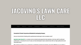 What Jacovinoslawncare.com website looked like in 2020 (4 years ago)