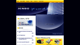 What Jenbo.com website looked like in 2020 (4 years ago)
