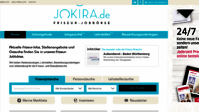What Jokira.de website looked like in 2020 (4 years ago)
