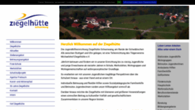 What Jugendhilfe-ziegelhuette.de website looked like in 2020 (4 years ago)