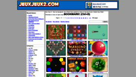 What Jeuxjeux2.com website looked like in 2020 (4 years ago)