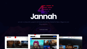 What Jannah.tielabs.com website looked like in 2020 (4 years ago)