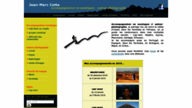 What Jmcotta.com website looked like in 2020 (4 years ago)
