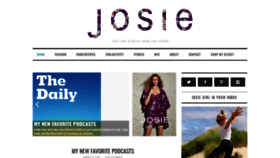 What Josiegirlblog.com website looked like in 2020 (4 years ago)