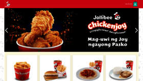 What Jollibeedelivery.com website looked like in 2020 (4 years ago)