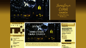 What Jamestowncmachurch.org website looked like in 2020 (5 years ago)