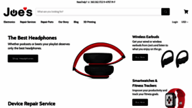 What Joesge.com website looked like in 2020 (6 years ago)