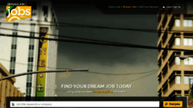 What Jamaicanjobsonline.com website looked like in 2020 (4 years ago)