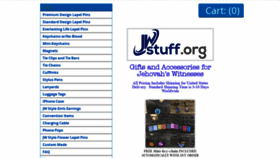 What Jwstuff.org website looked like in 2020 (5 years ago)