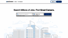 What Jobs-to-careers.com website looked like in 2020 (4 years ago)