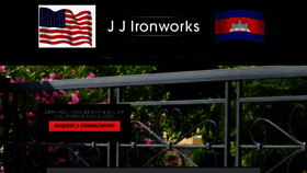 What Jjironworks.com website looked like in 2020 (4 years ago)