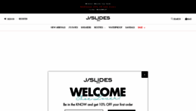 What Jslidesfootwear.com website looked like in 2020 (4 years ago)