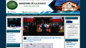 What Justice.mg website looked like in 2020 (4 years ago)